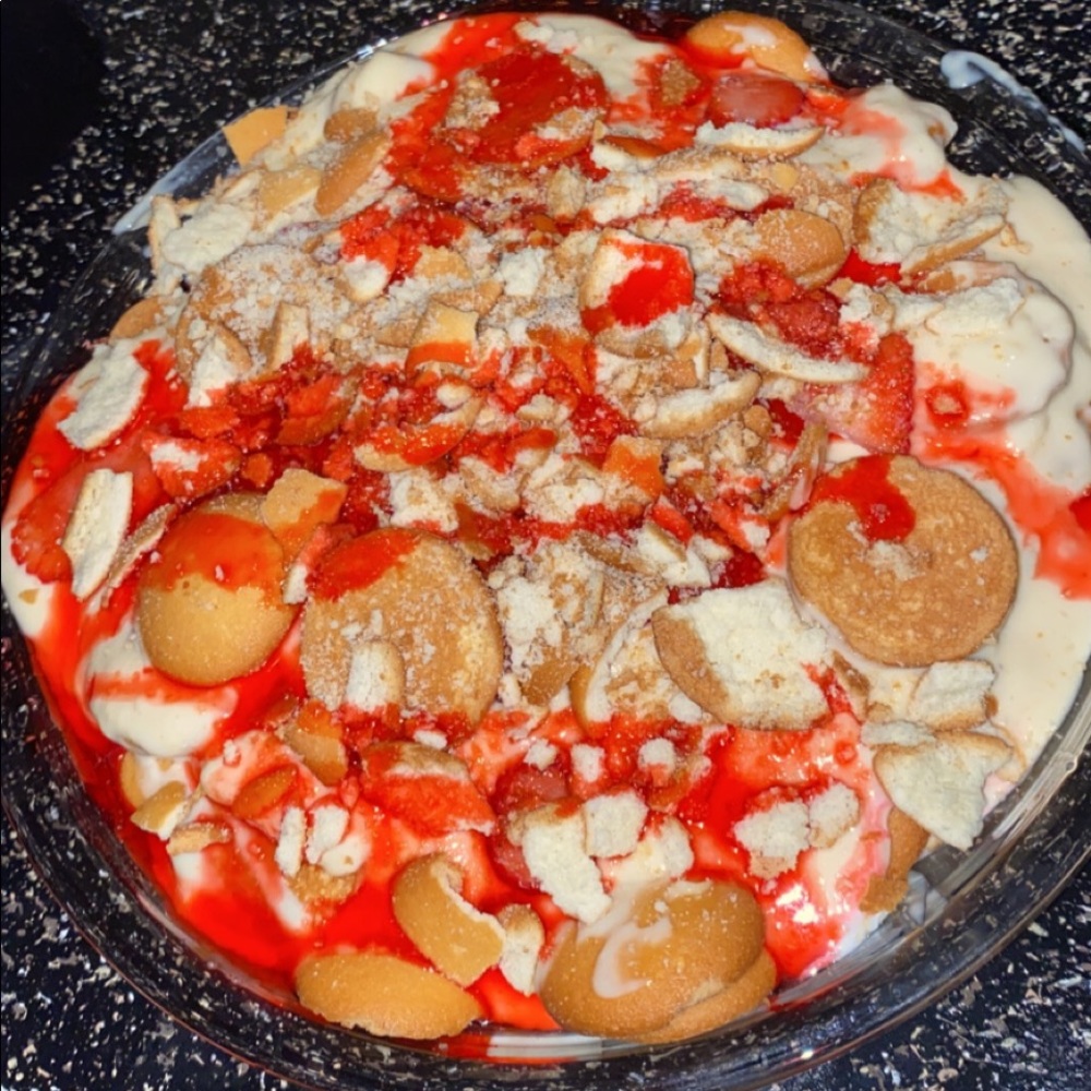 Strawberry Banana pudding
